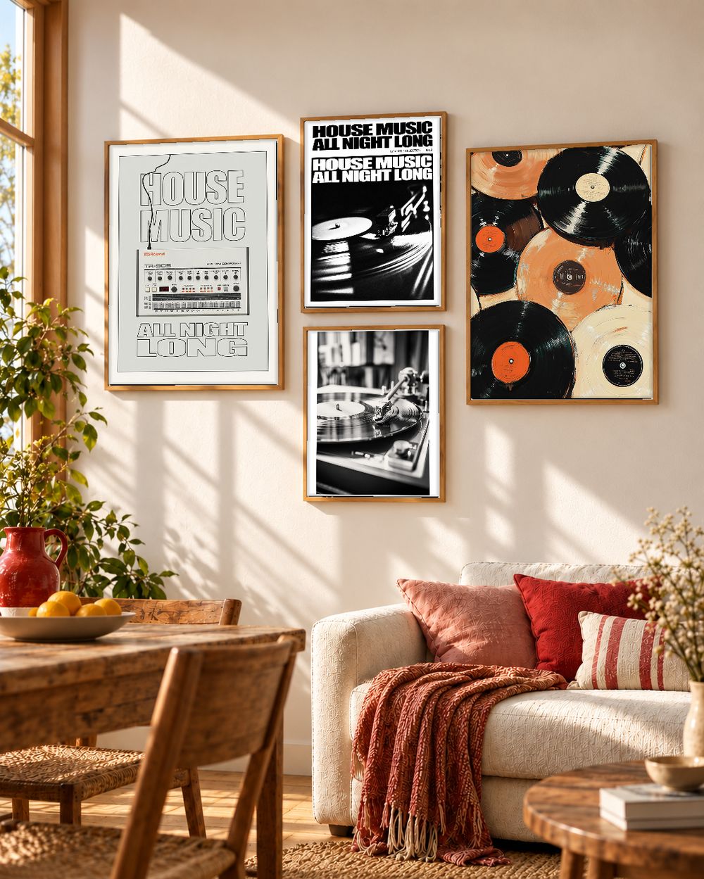 Set de cuadros decorativos que combinan