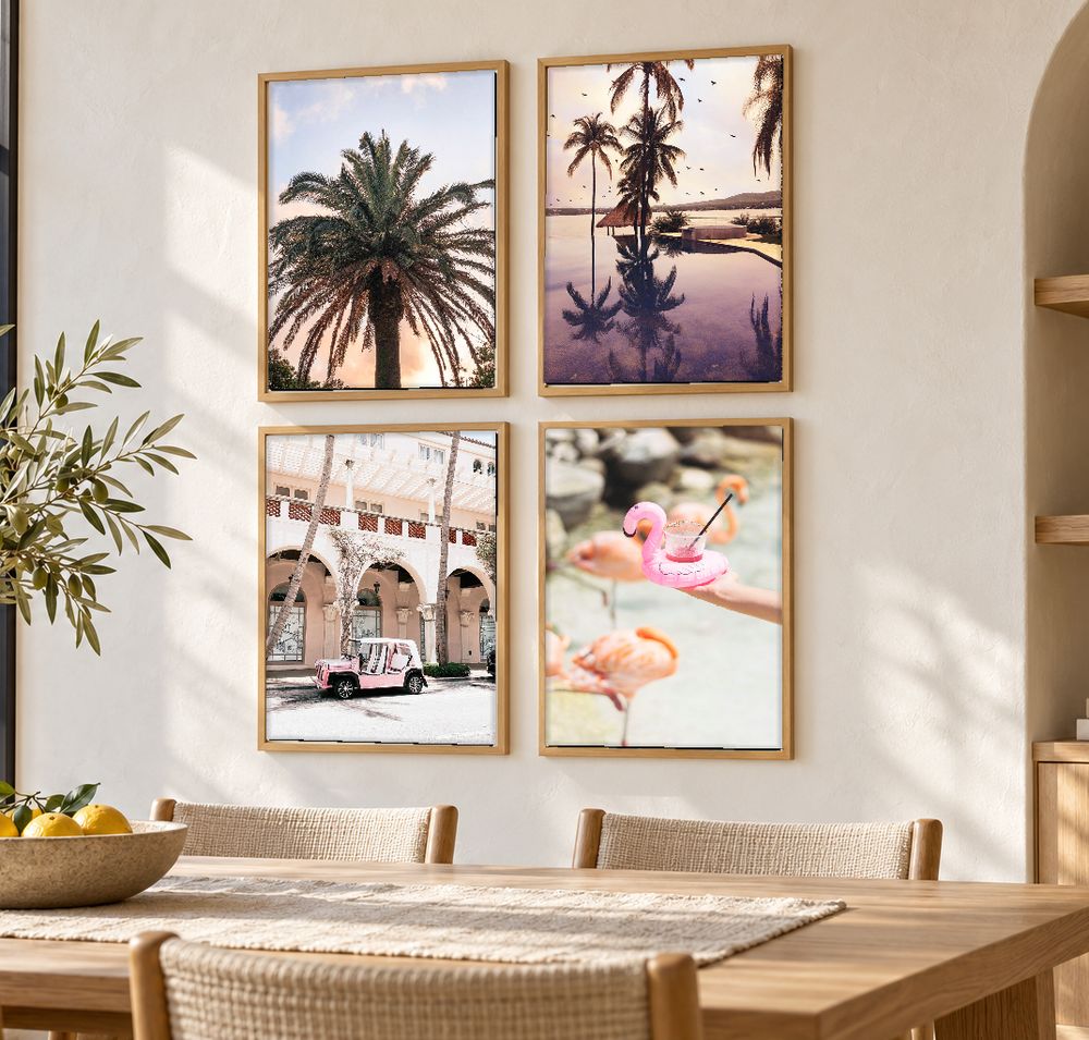 Set de cuadros decorativos que combinan