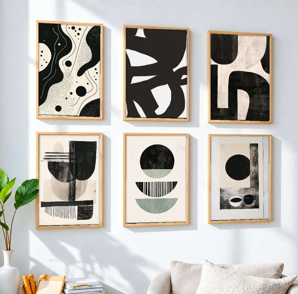 Set de cuadros decorativos que combinan
