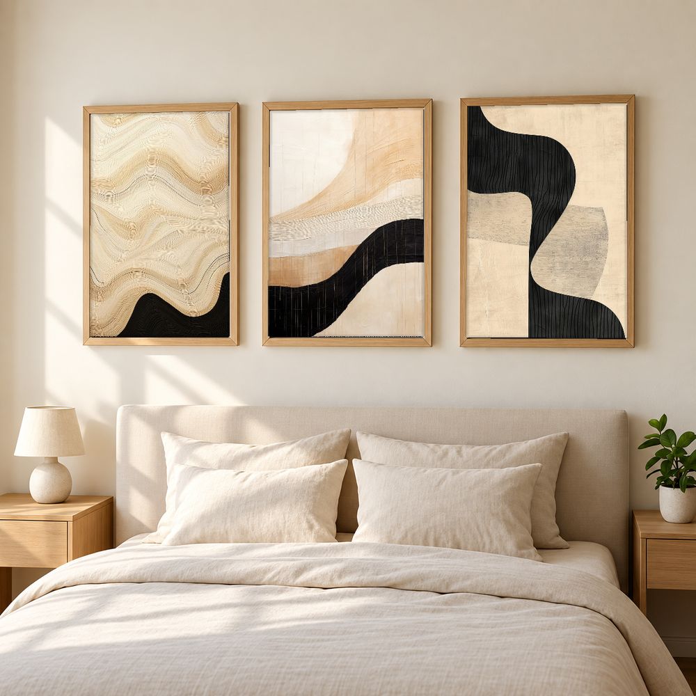 Set de cuadros decorativos que combinan