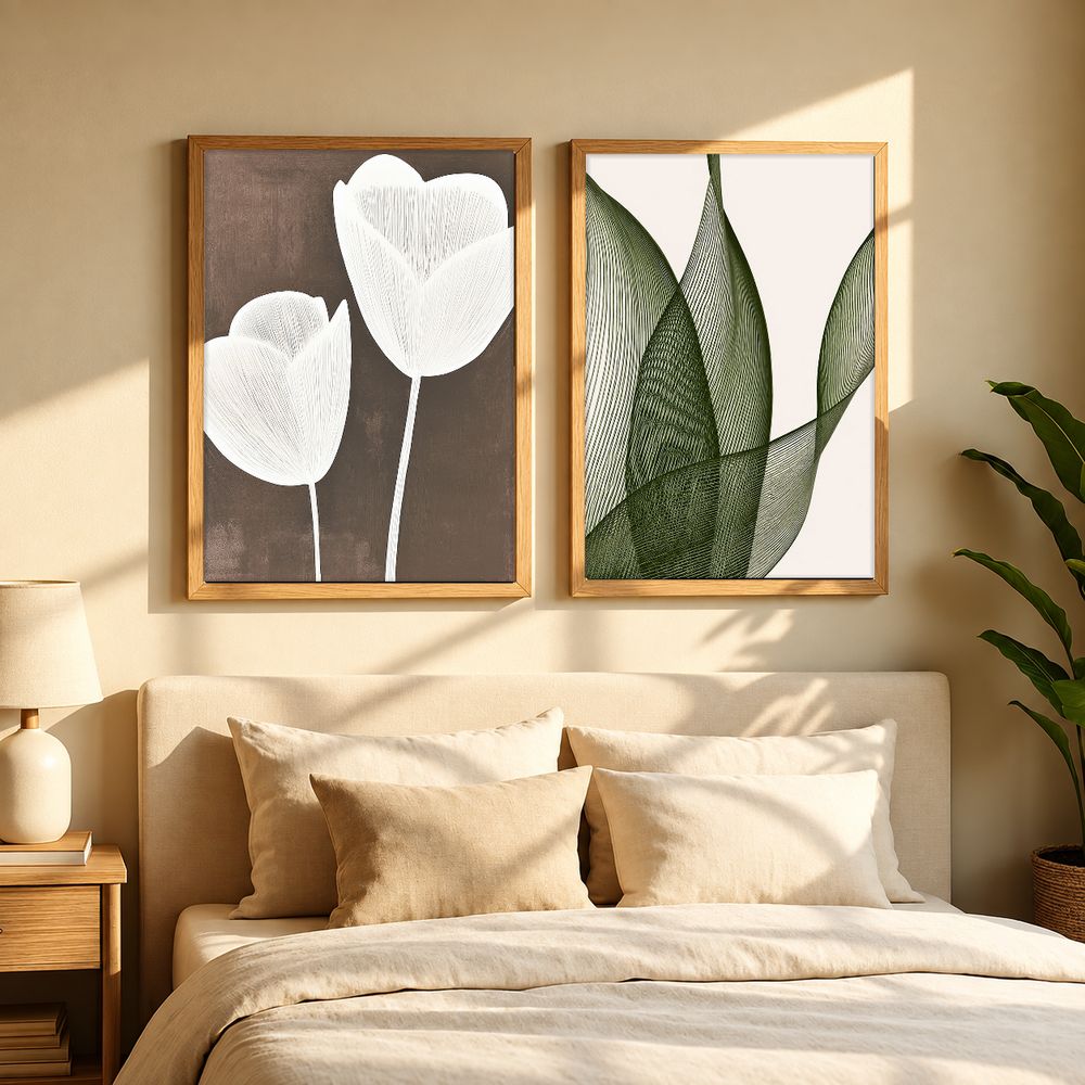 Set de cuadros decorativos que combinan
