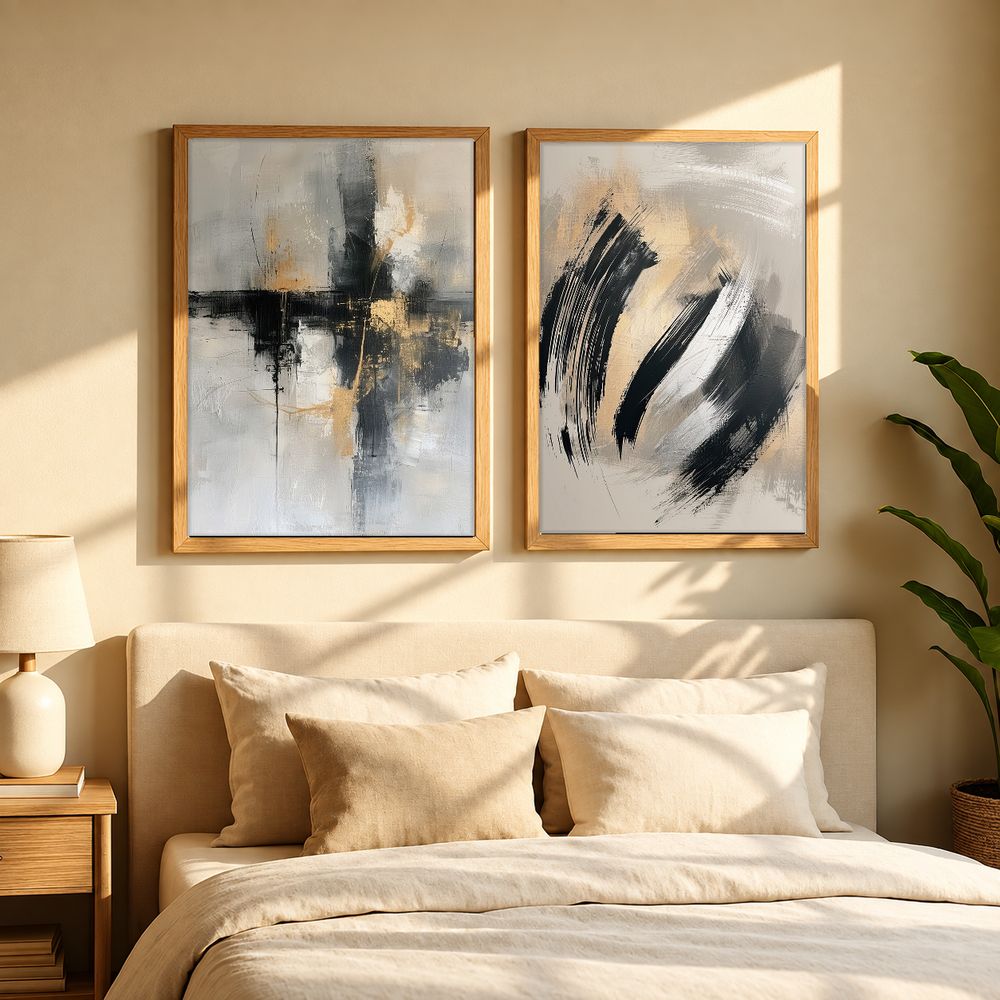 Set de cuadros decorativos que combinan