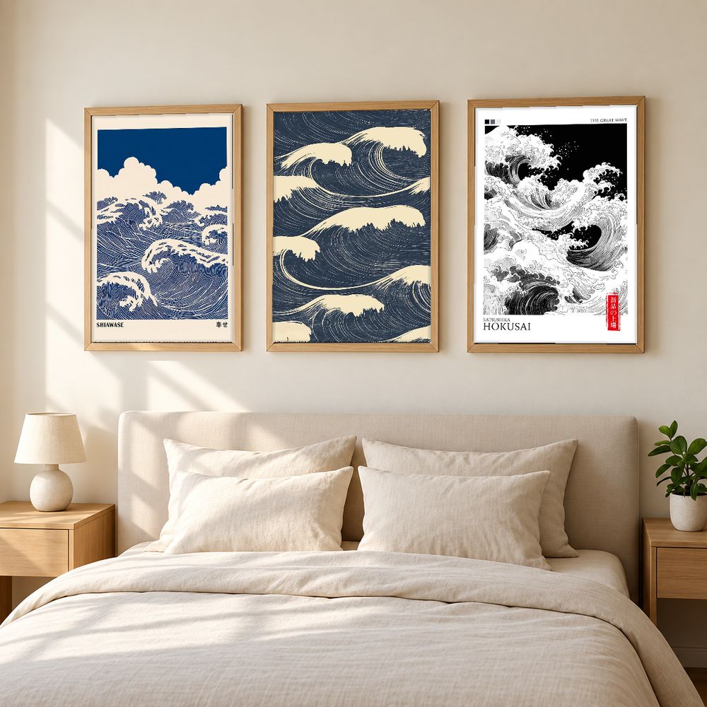 Set de cuadros decorativos que combinan