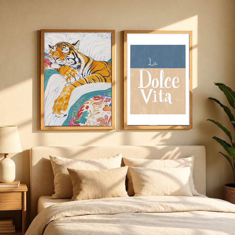 Set de cuadros decorativos que combinan