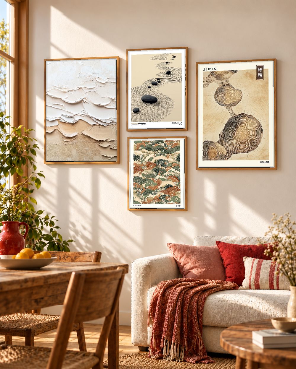 Set de cuadros decorativos que combinan