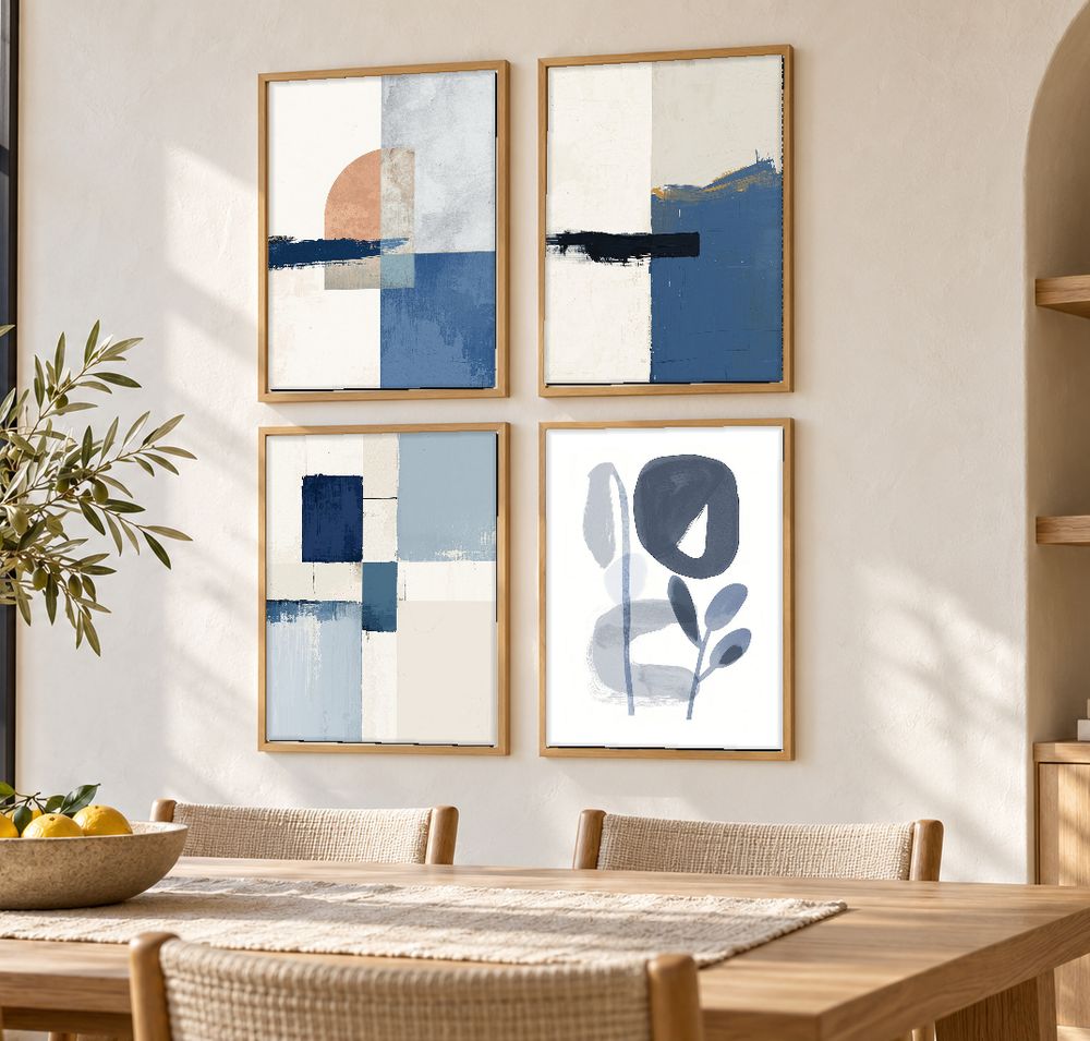 Set de cuadros decorativos que combinan