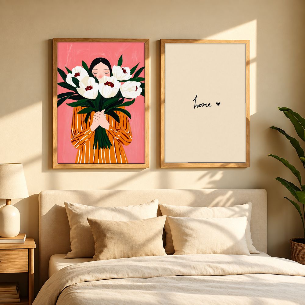 Set de cuadros decorativos que combinan