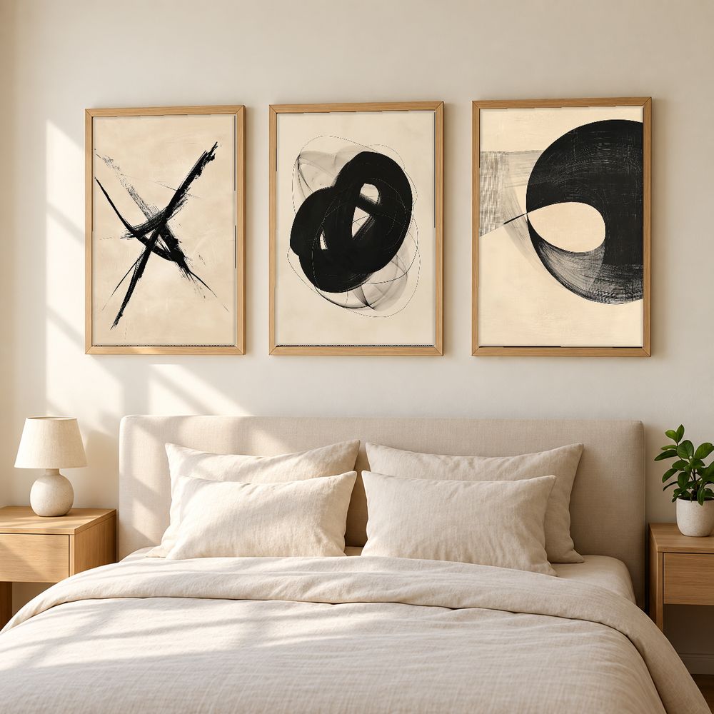 Set de cuadros decorativos que combinan