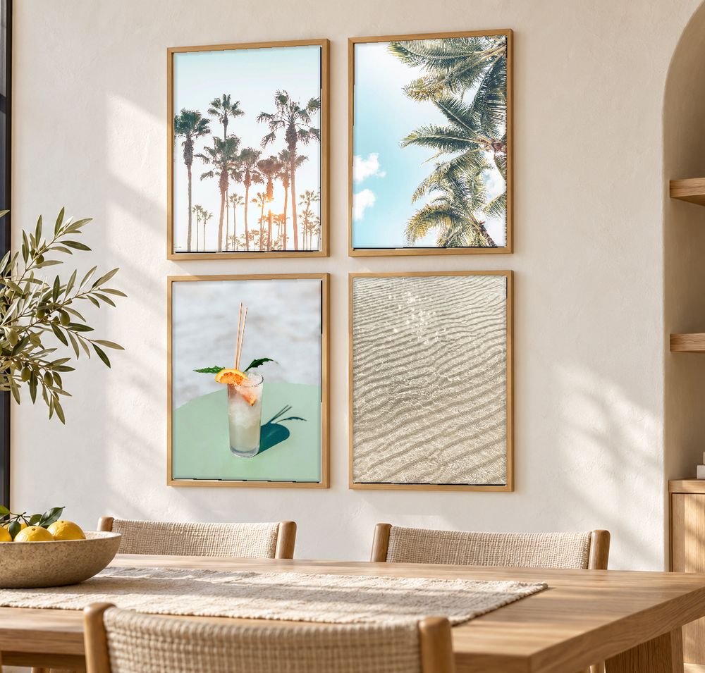 Set de cuadros decorativos que combinan
