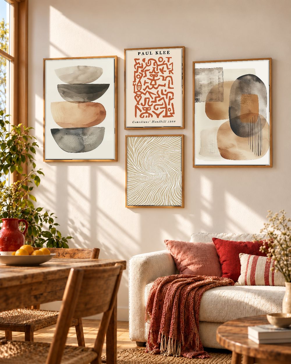 Set de cuadros decorativos que combinan