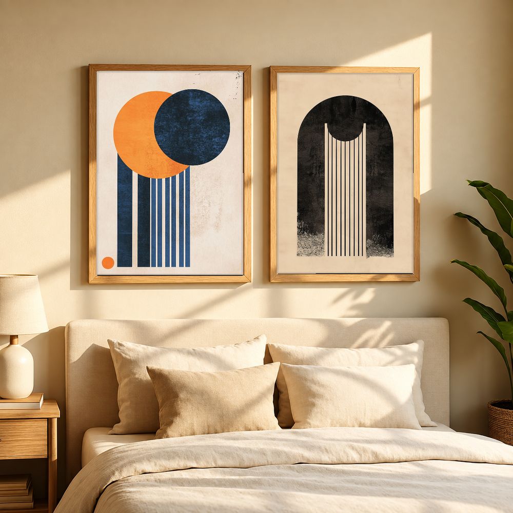 Set de cuadros decorativos que combinan