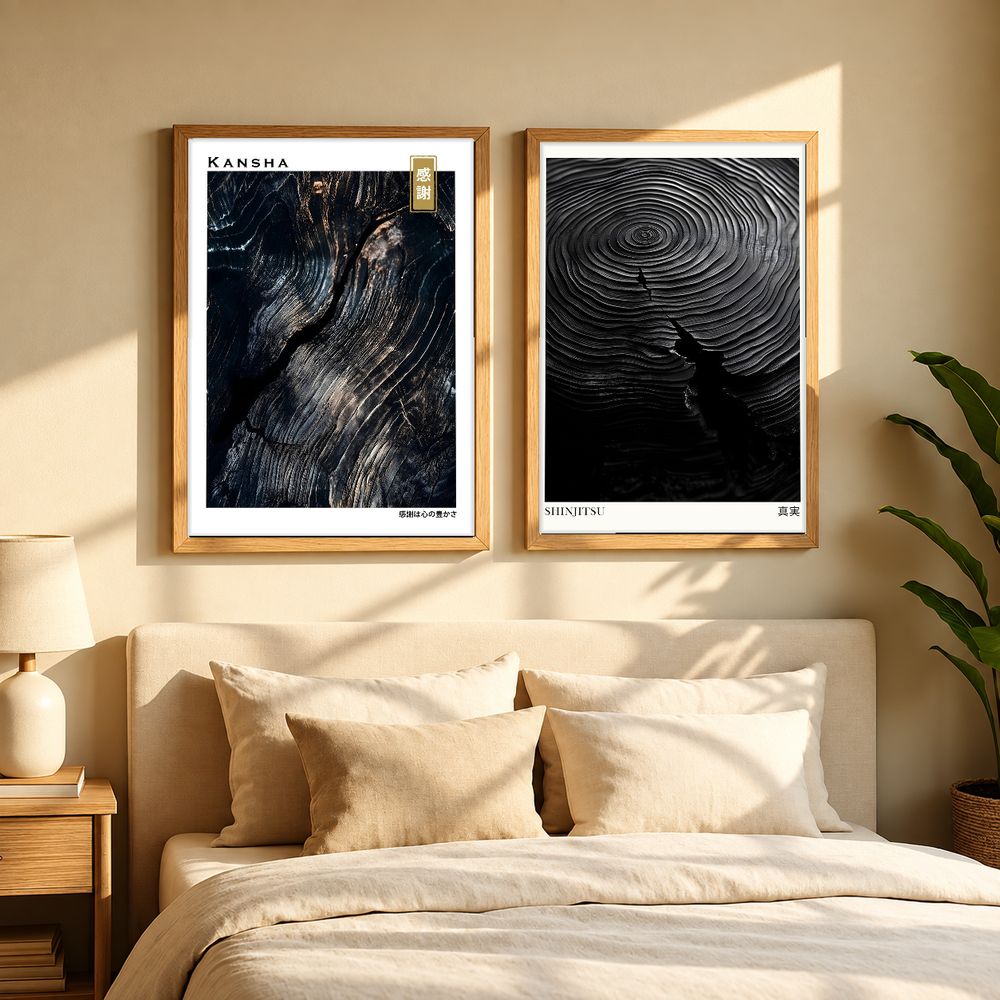 Set de cuadros decorativos que combinan