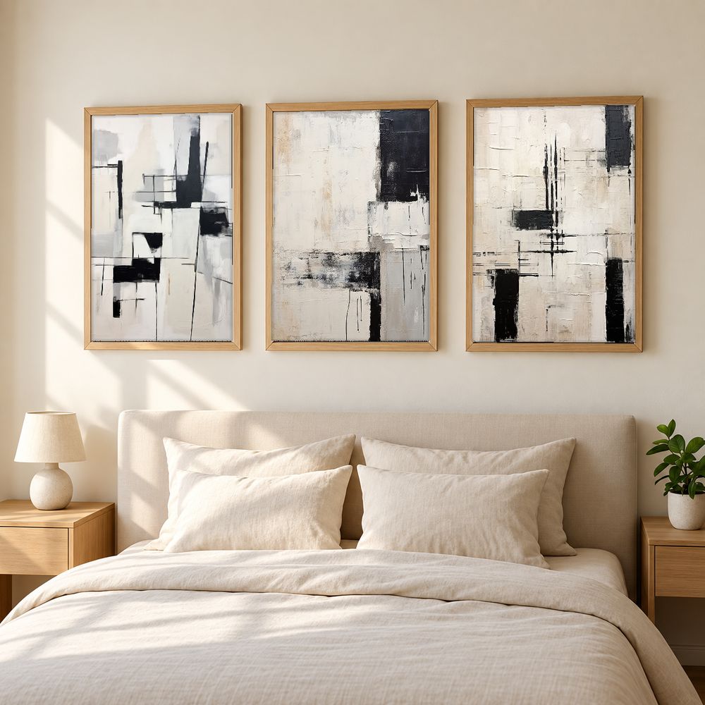 Set de cuadros decorativos que combinan