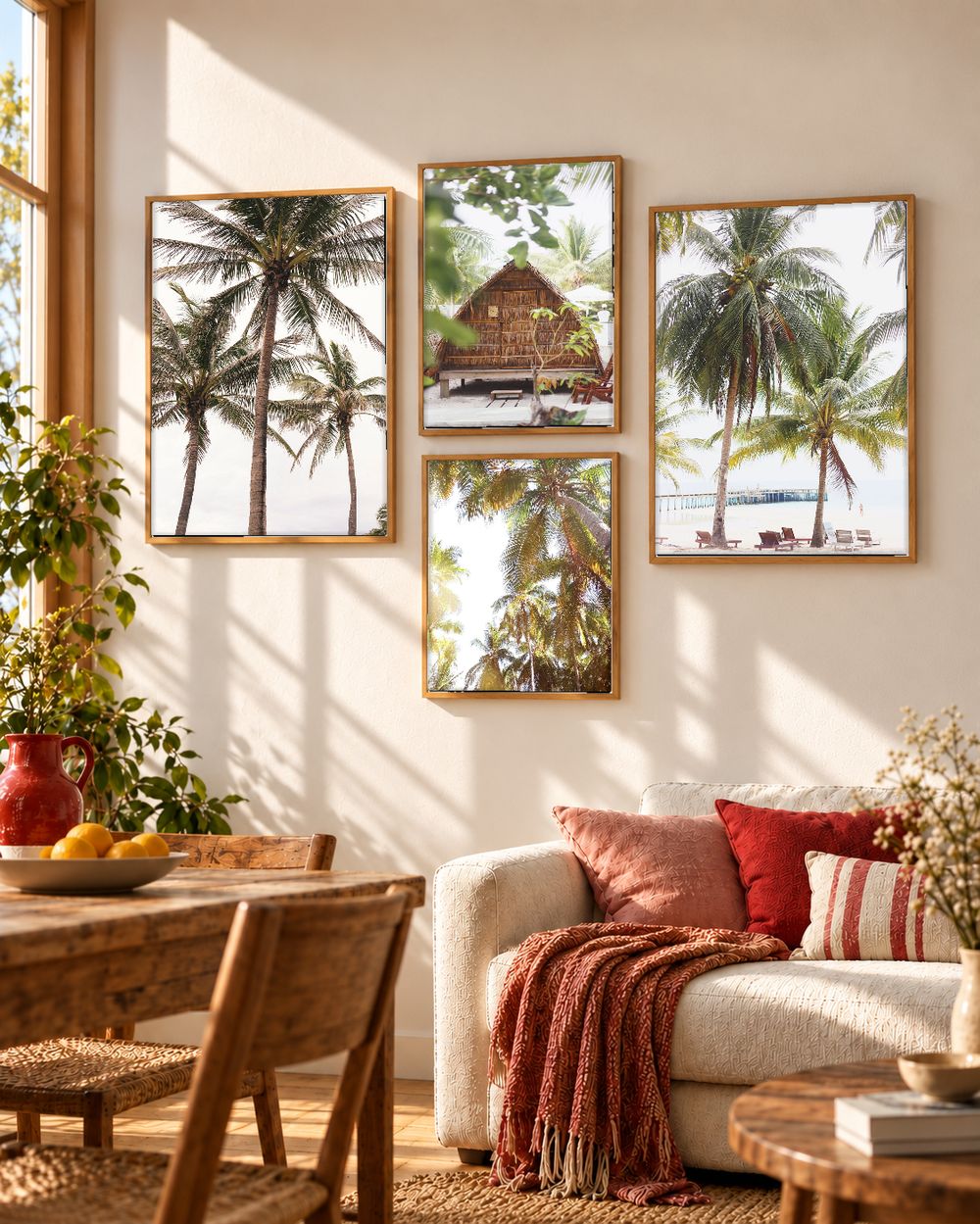 Set de cuadros decorativos que combinan