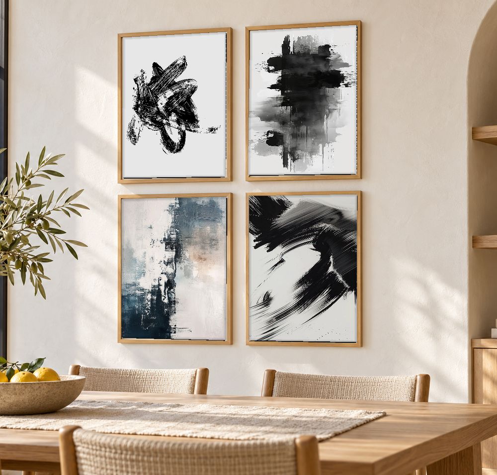 Set de cuadros decorativos que combinan