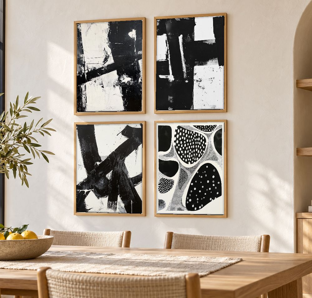 Set de cuadros decorativos que combinan
