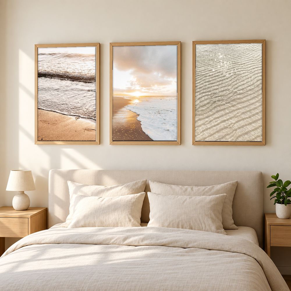 Set de cuadros decorativos que combinan