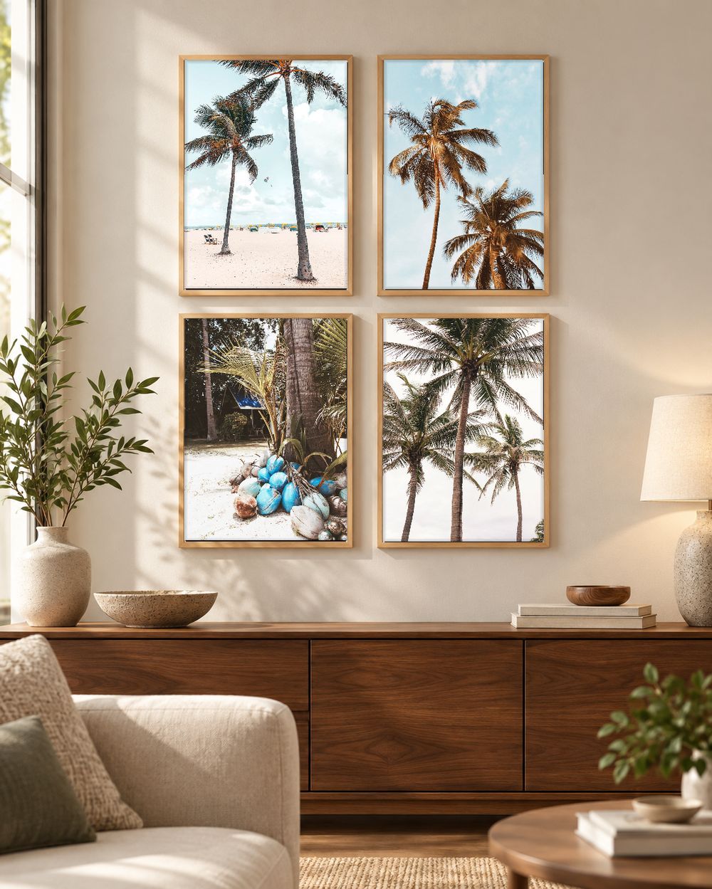 Set de cuadros decorativos que combinan