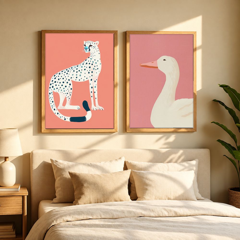 Set de cuadros decorativos que combinan