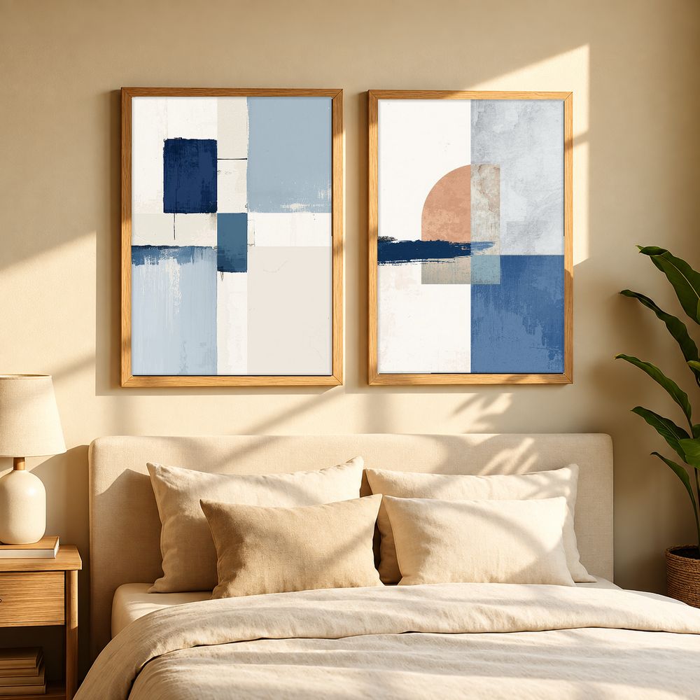 Set de cuadros decorativos que combinan