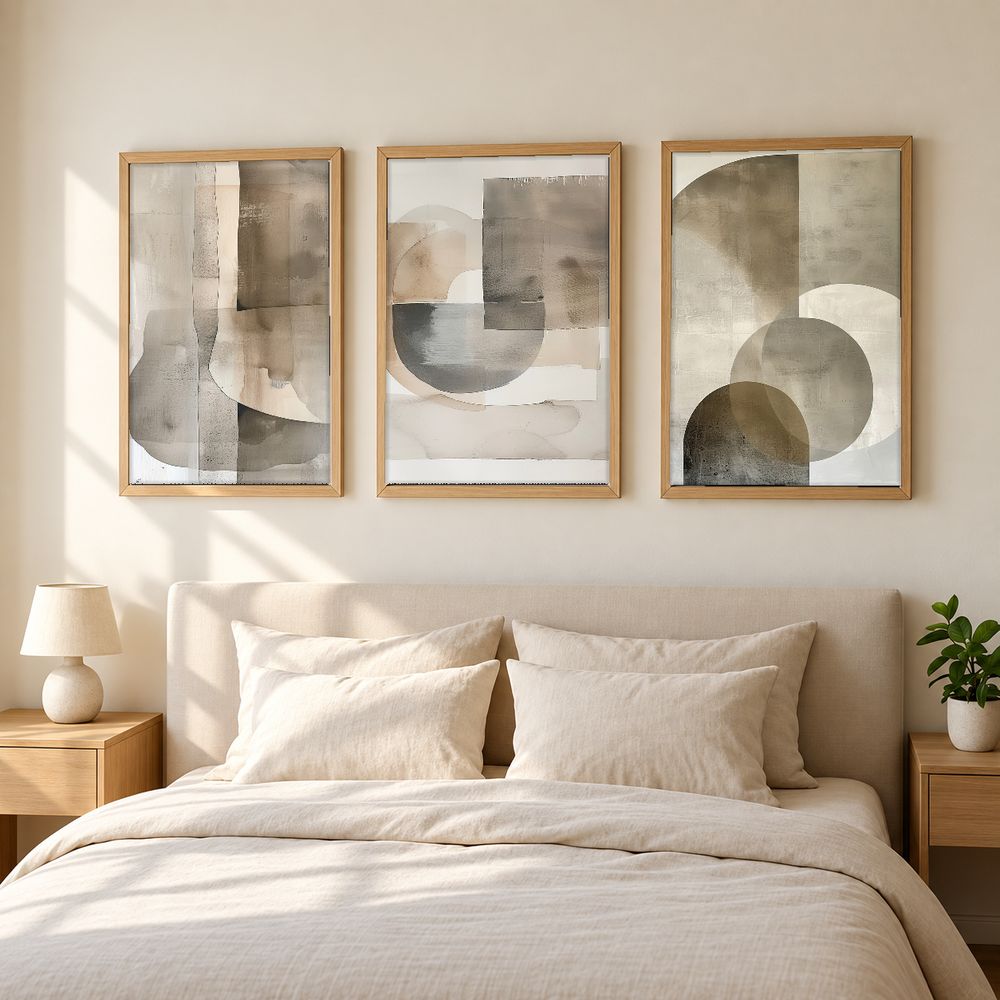 Set de cuadros decorativos que combinan