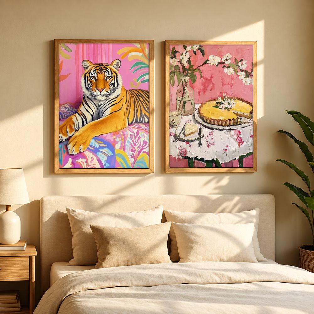 Set de cuadros decorativos que combinan