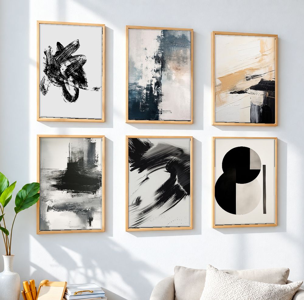 Set de cuadros decorativos que combinan