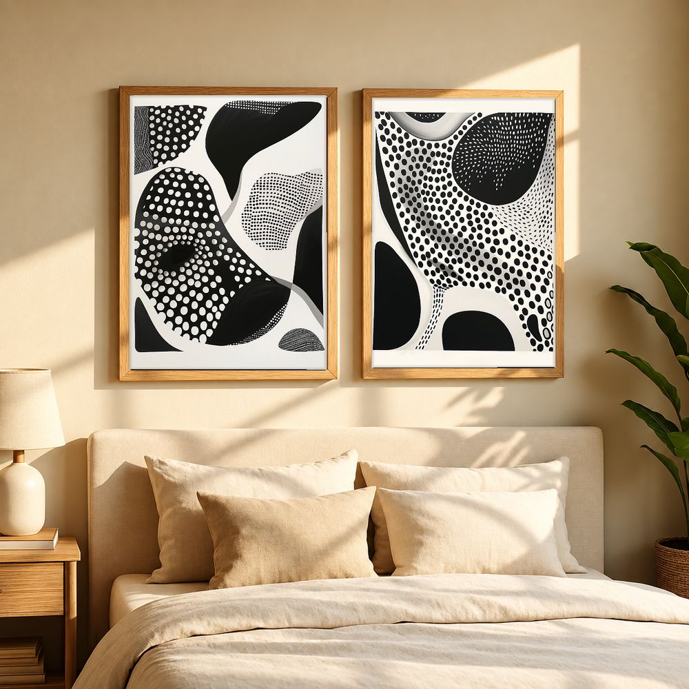 Set de cuadros decorativos que combinan