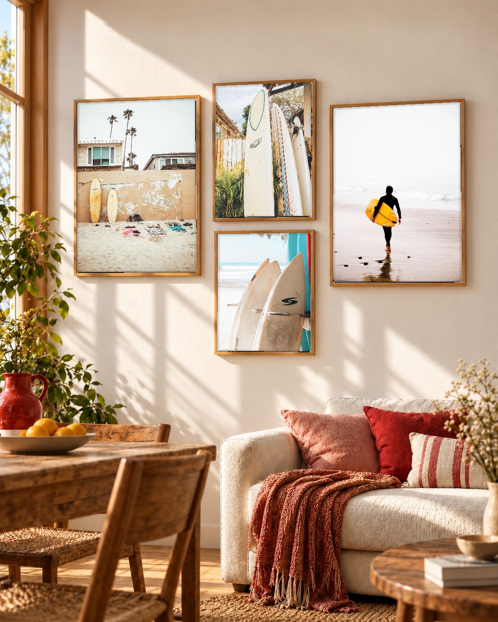 Set de cuadros decorativos que combinan
