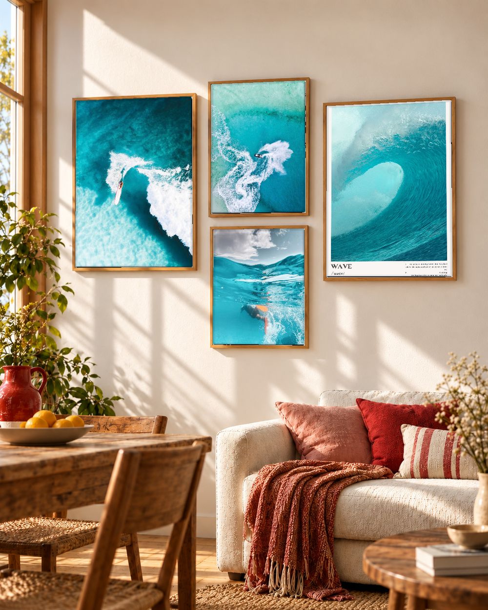 Set de cuadros decorativos que combinan