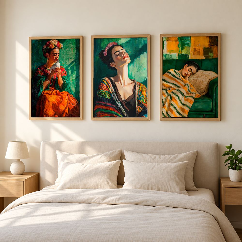 Set de cuadros decorativos que combinan