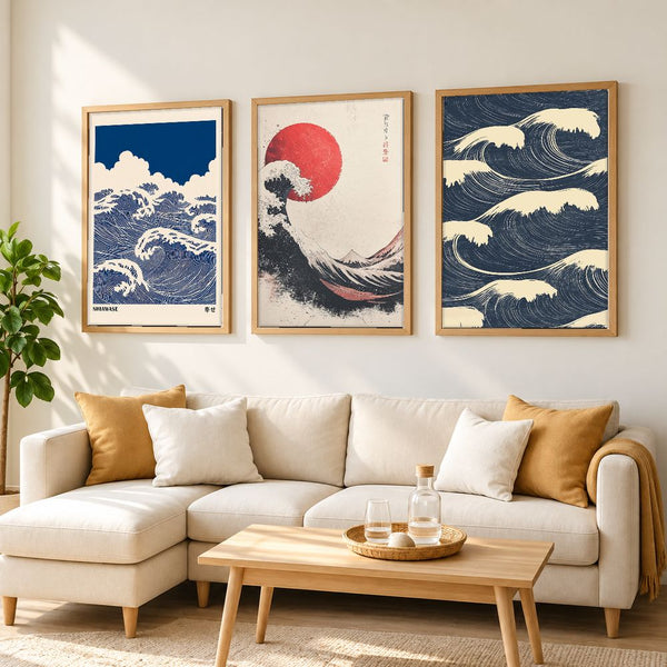 Set de cuadros decorativos que combinan