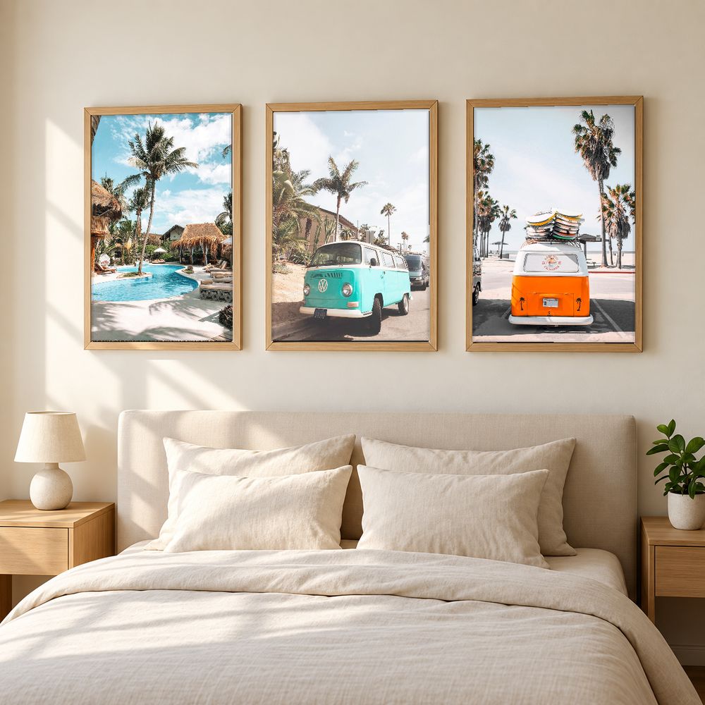 Set de cuadros decorativos que combinan