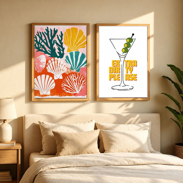 Set de cuadros decorativos que combinan