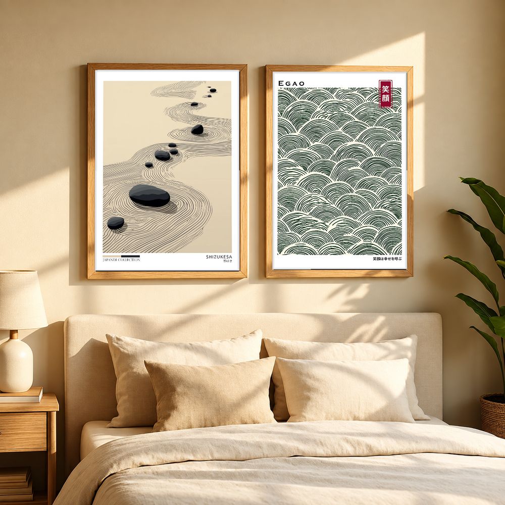 Set de cuadros decorativos que combinan