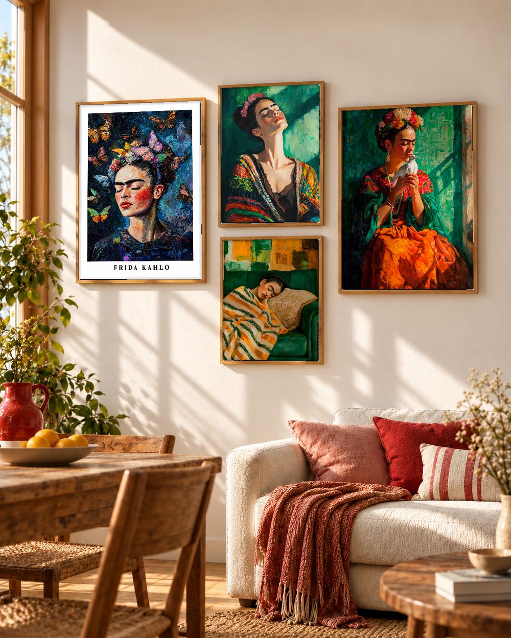 Set de cuadros decorativos que combinan