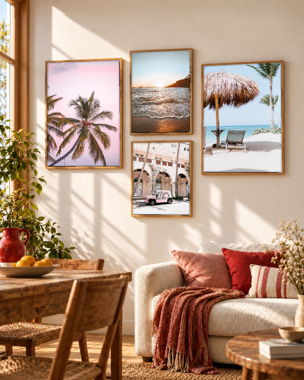 Set de cuadros decorativos que combinan
