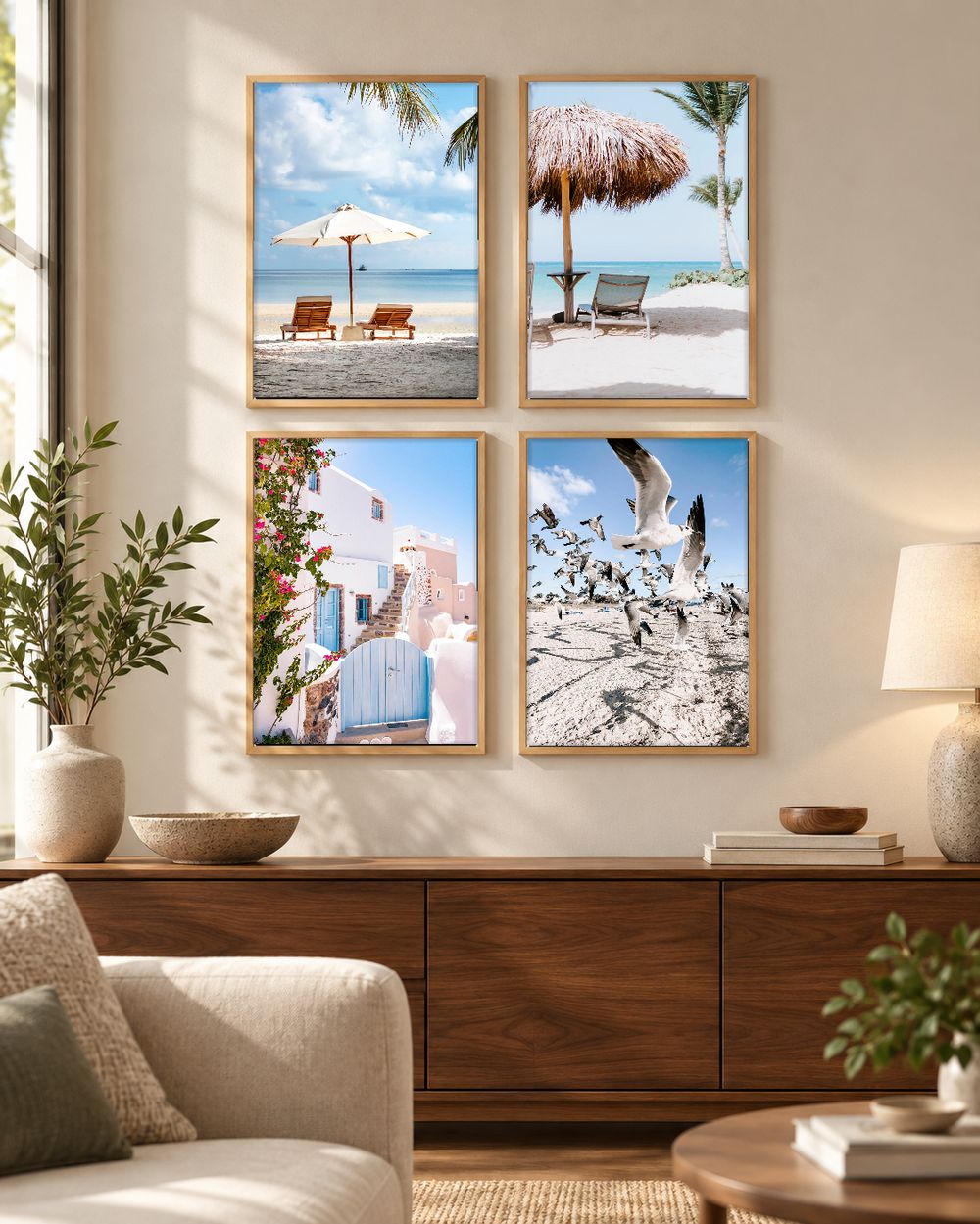 Set de cuadros decorativos que combinan