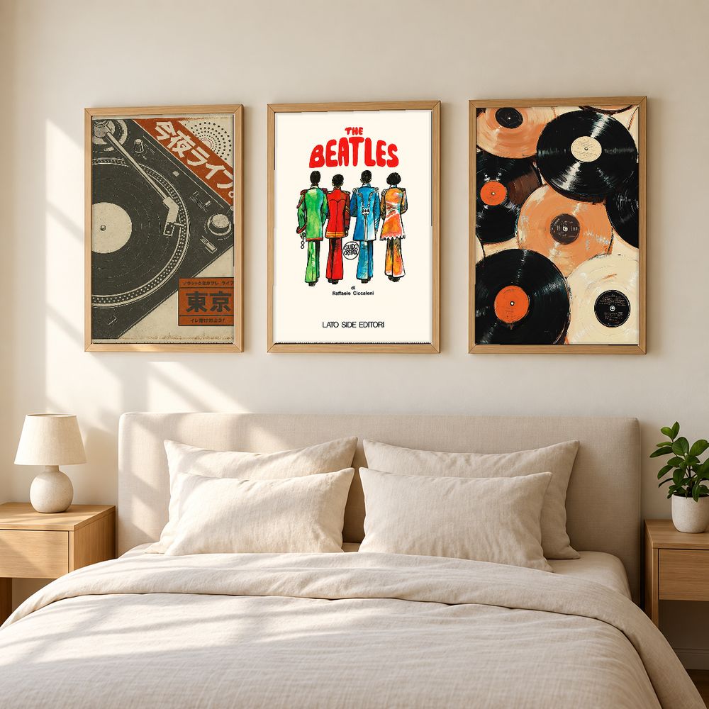 Set de cuadros decorativos que combinan