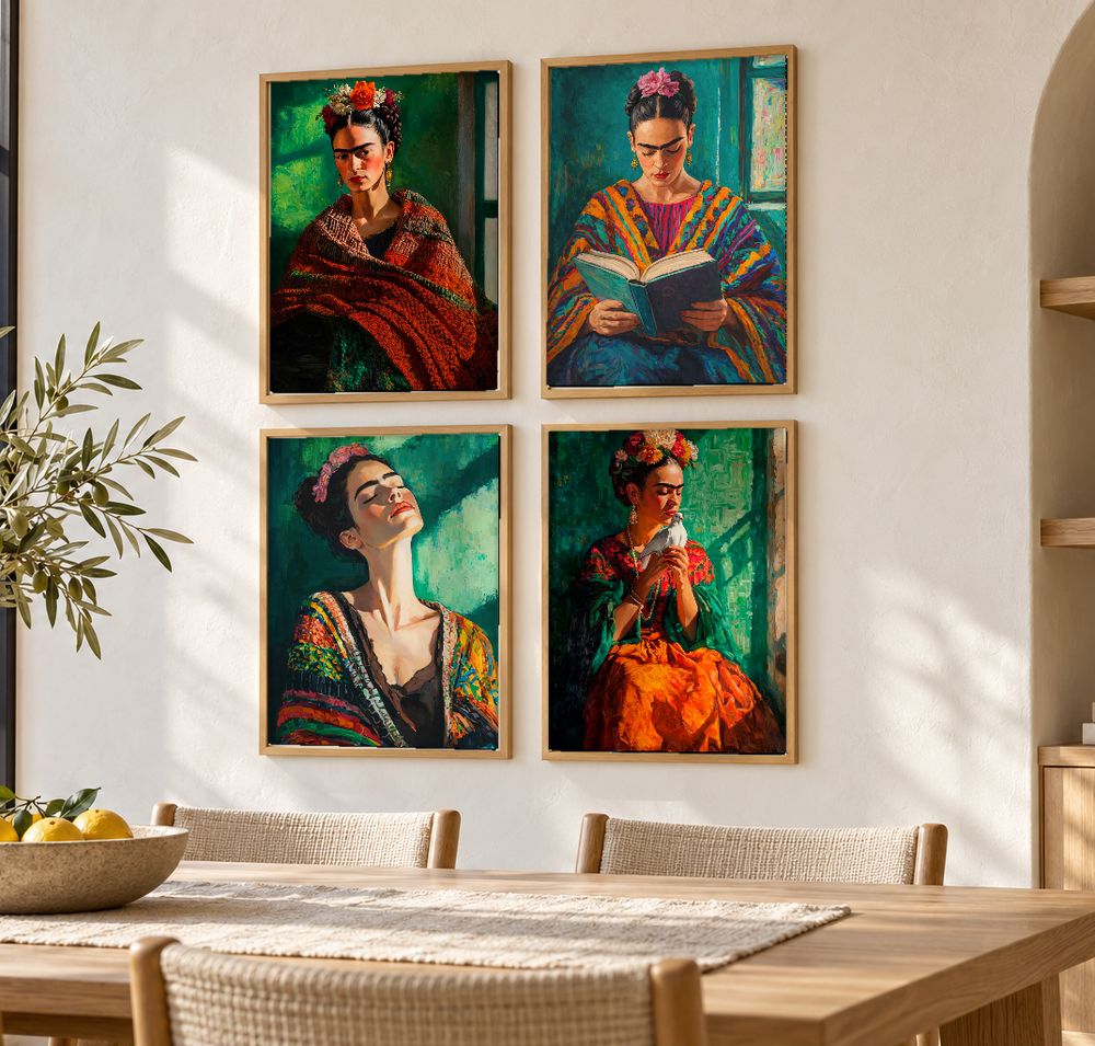 Set de cuadros decorativos que combinan