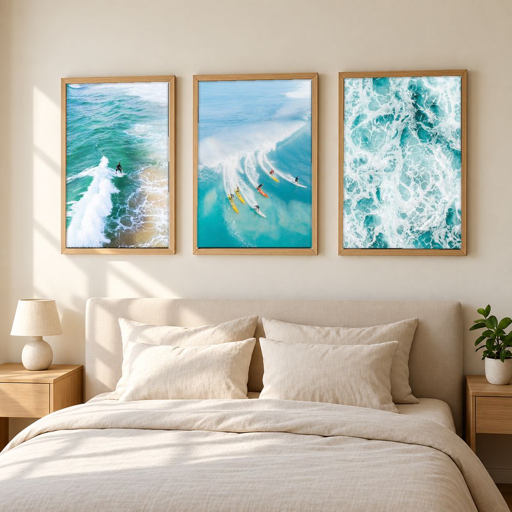 Set de cuadros decorativos que combinan