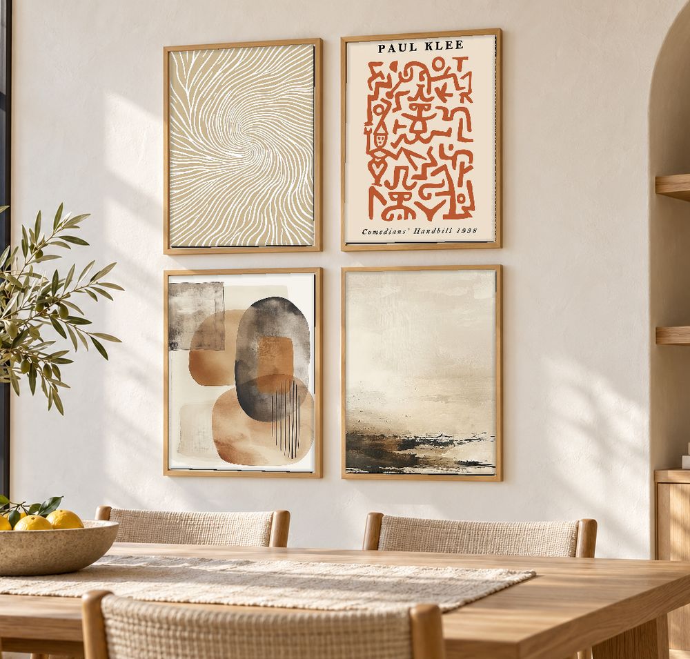Set de cuadros decorativos que combinan