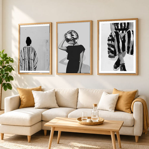 Set de cuadros decorativos que combinan