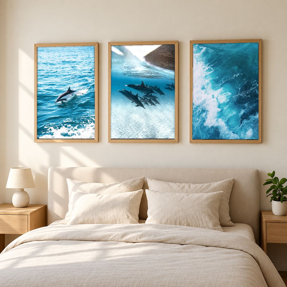 Set de cuadros decorativos que combinan