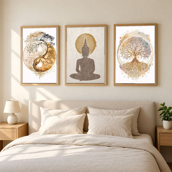 Set de cuadros decorativos que combinan