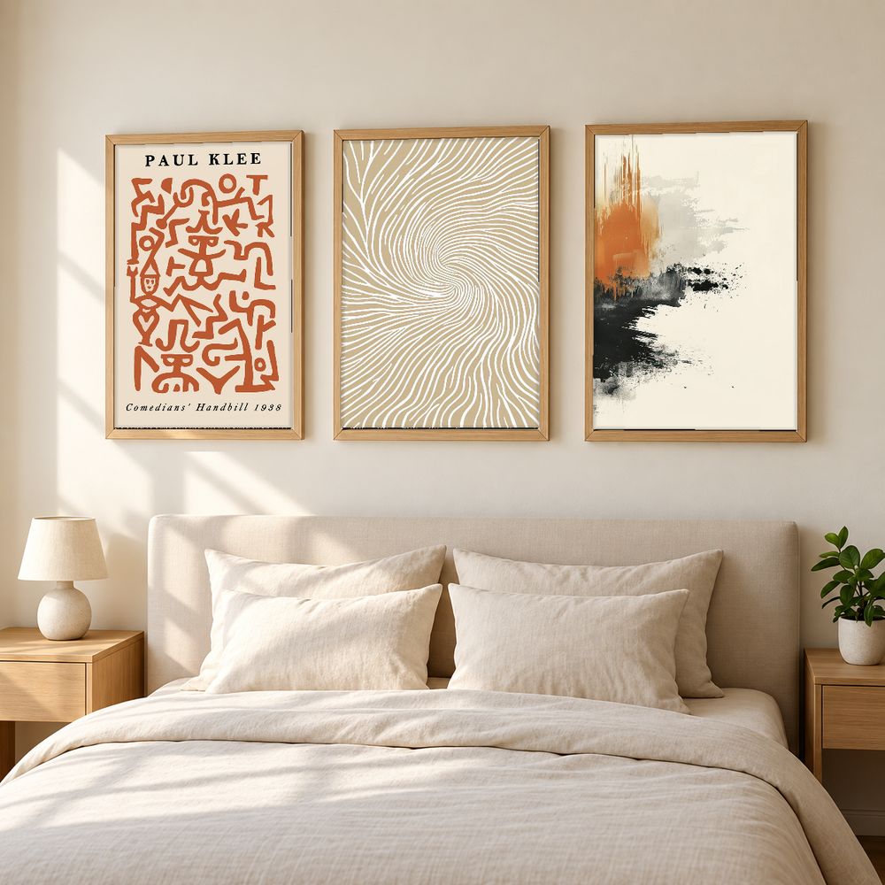 Set de cuadros decorativos que combinan