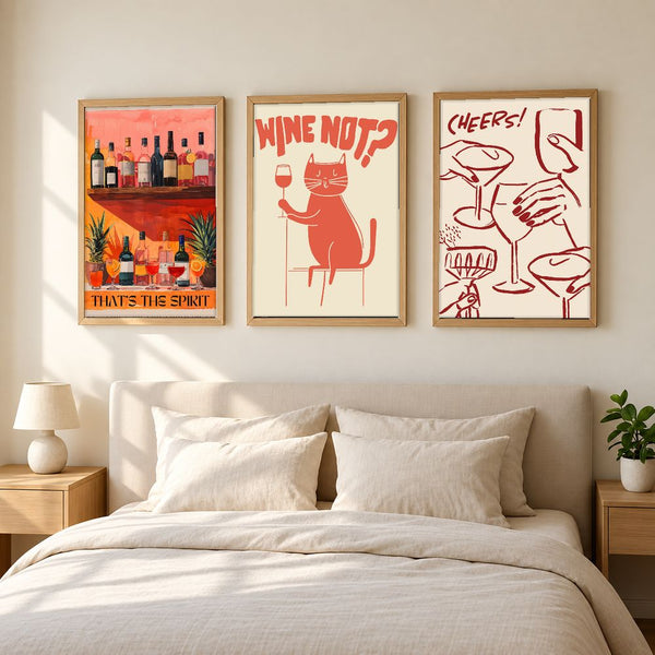Set de cuadros decorativos que combinan