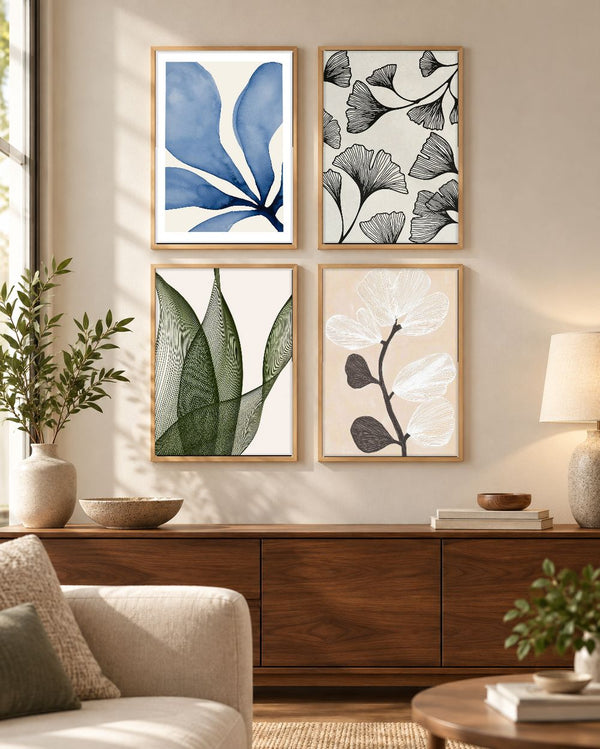 Set de cuadros decorativos que combinan