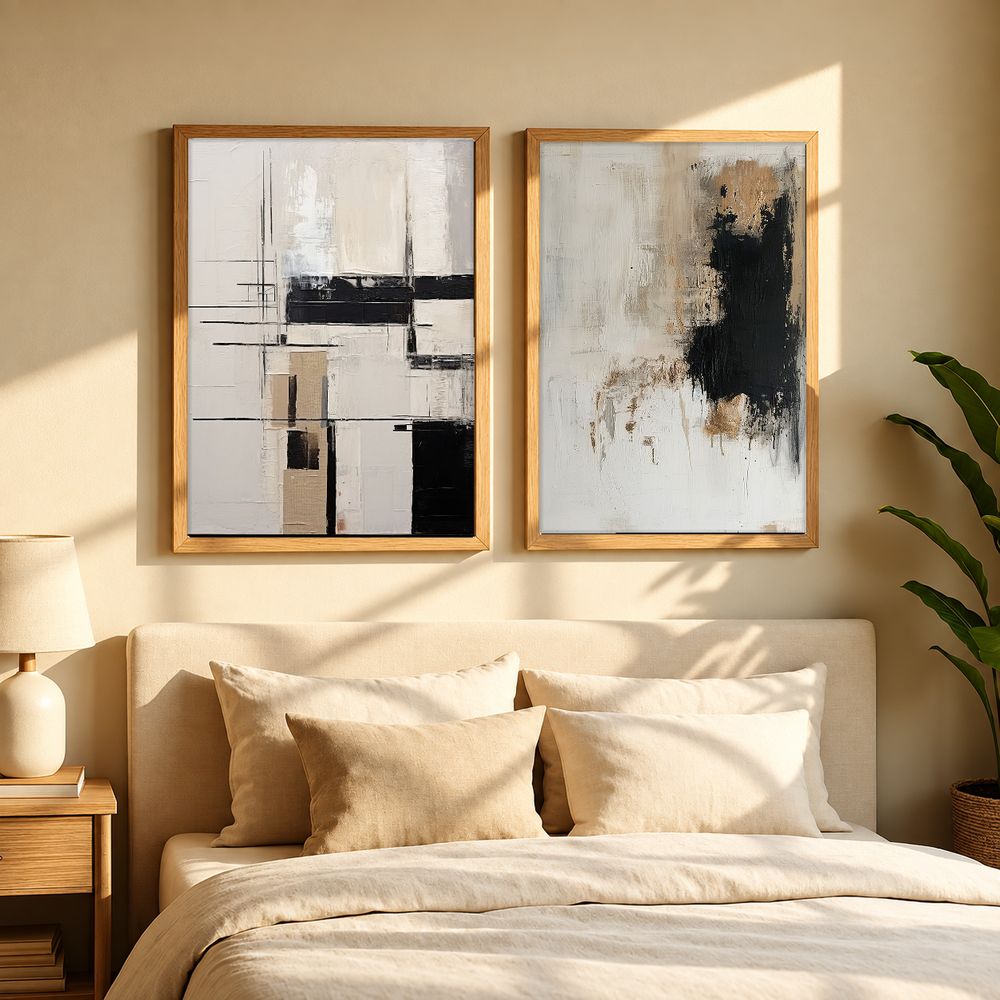 Set de cuadros decorativos que combinan