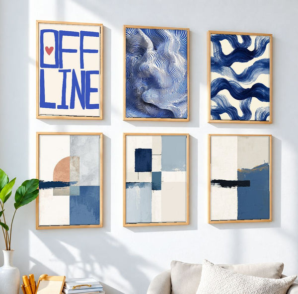 Set de cuadros decorativos que combinan